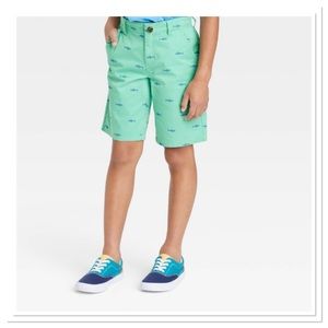 Boy’s Flat Front At The Knee Chino Shorts Cat & Jack